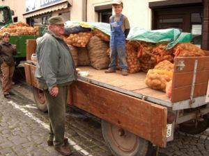 Kartoffelmarkt in Mücheln