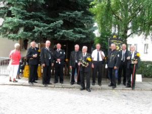 Festumzug in Bad Lauchstädt 01.08.10 - warten auf Abmarsch