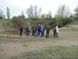 Vor den „Geologischen Fenstern“ in Krumpa