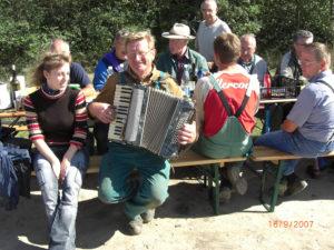 Weinlese im Geiseltal