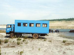 Letzte Fahrt über den Seegrund im Westfeld